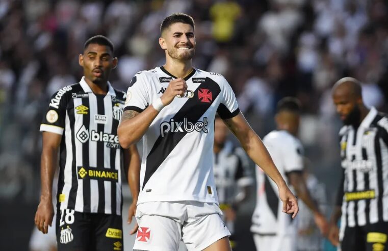 Vasco promete ir à CBF reclamar de pênaltis não marcados contra o Santos