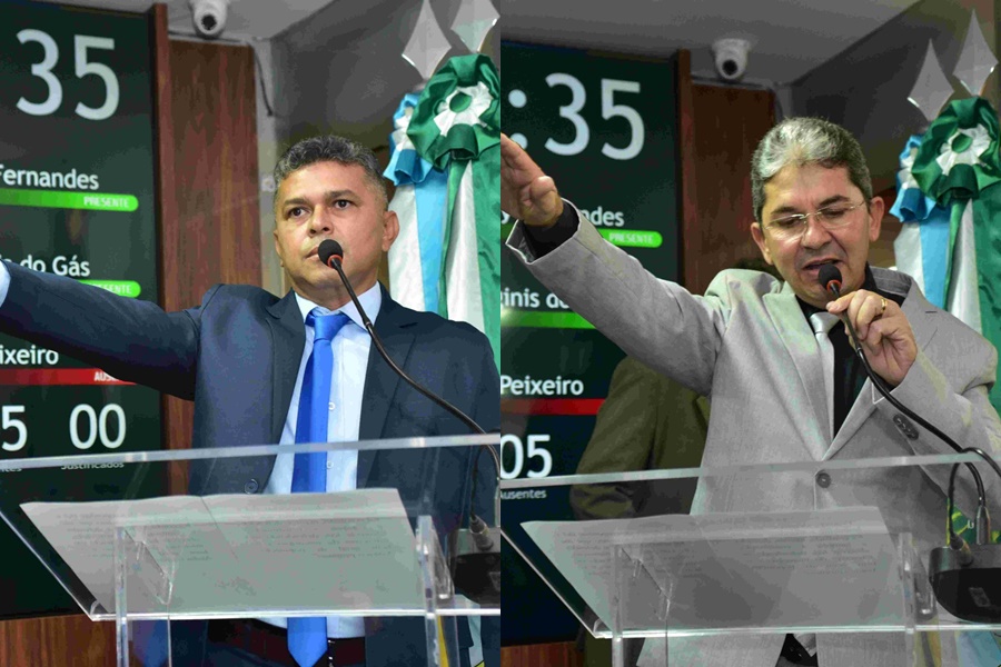 Vereadores Tony Cabelos e Ozaniel Mesquita tomam posse