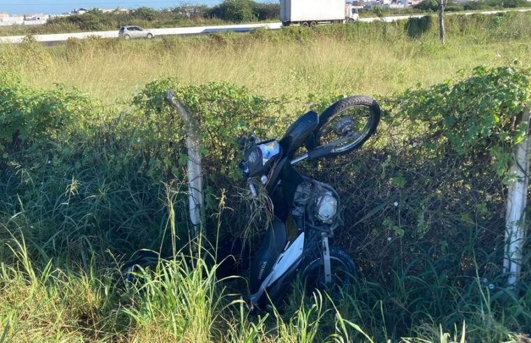 Vigilante morre em acidente de moto às margens da BR-405 em Mossoró