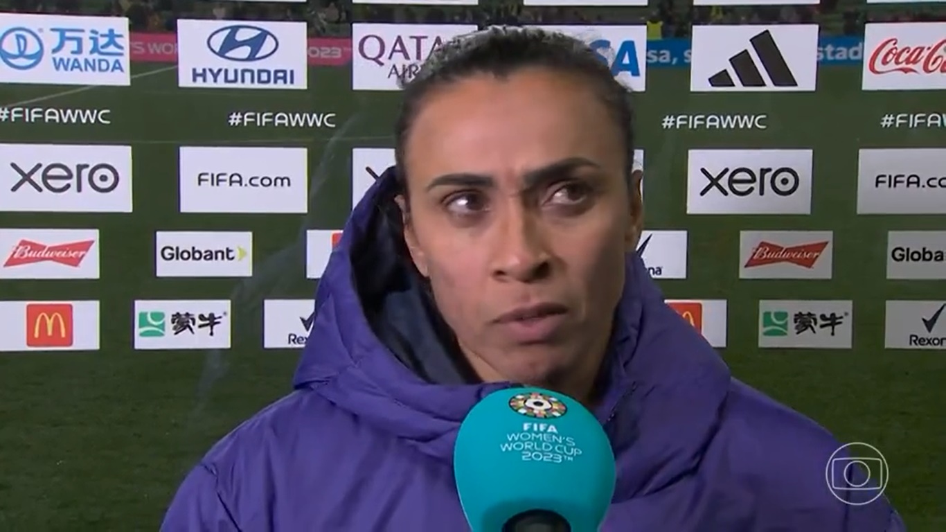 Marta anuncia despedida da Copa do Mundo: “Fim da linha para mim”