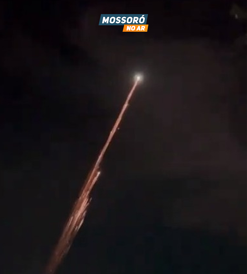 Bola de fogo vista no céu de Mossoró é lixo espacial de foguete chinês
