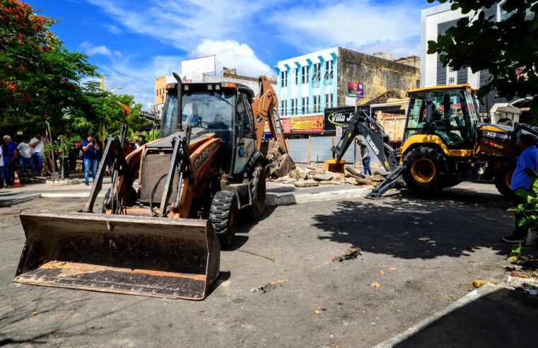 Obra do Centro Comercial tem prazo de conclusão para julho de 2025