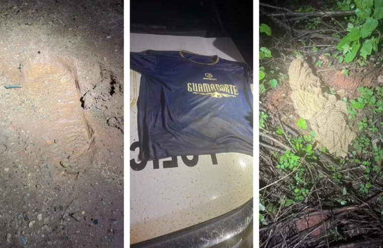 Polícia encontra pegadas e roupas em mata próxima de presídio de Mossoró