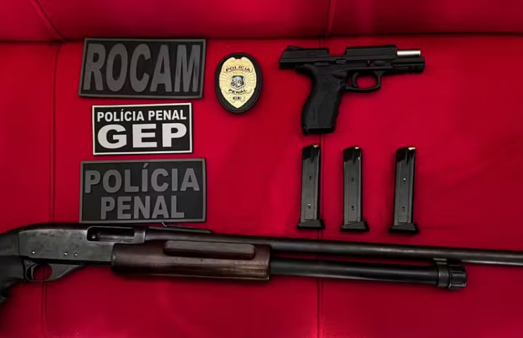 Força-tarefa que faz buscas por fugitivos de Mossoró prende homem com armas