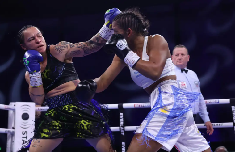 Bia Ferreira derrota argentina e é campeã mundial no boxe profissional