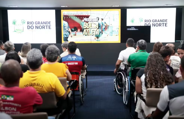 Programa Bolsa-Atleta Potiguar oferece auxílio de até R$ 1.430; saiba como se inscrever