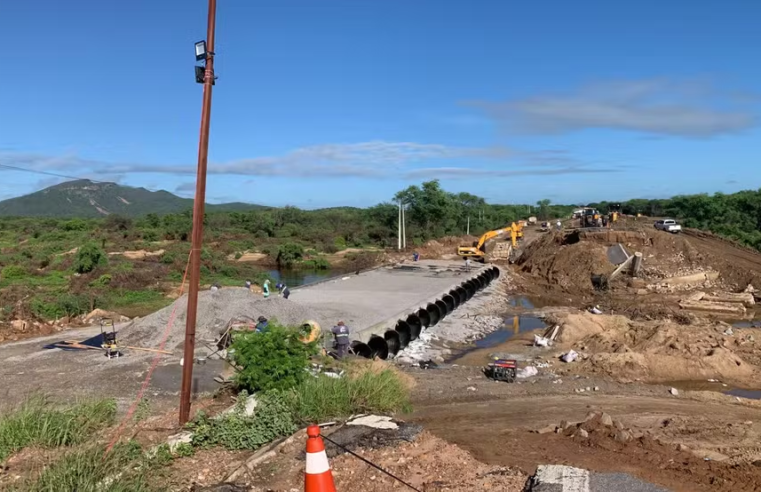 Obra do desvio da BR-304 não foi concluída; entrega não deve acontecer nesta sexta