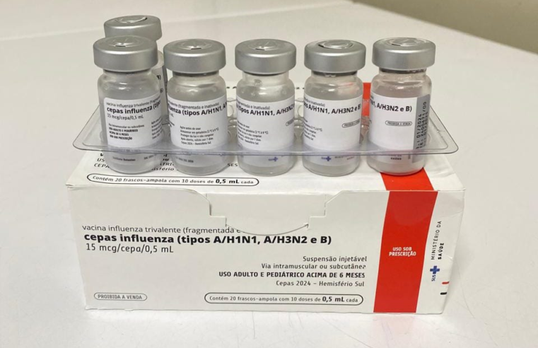 Vacinação da gripe é ampliada para todas as pessoas acima de seis meses de idade