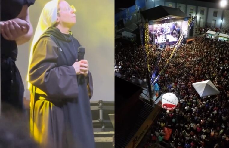 Polo Igreja São João reúne multidão em noite de show com a irmã Kelly Patrícia