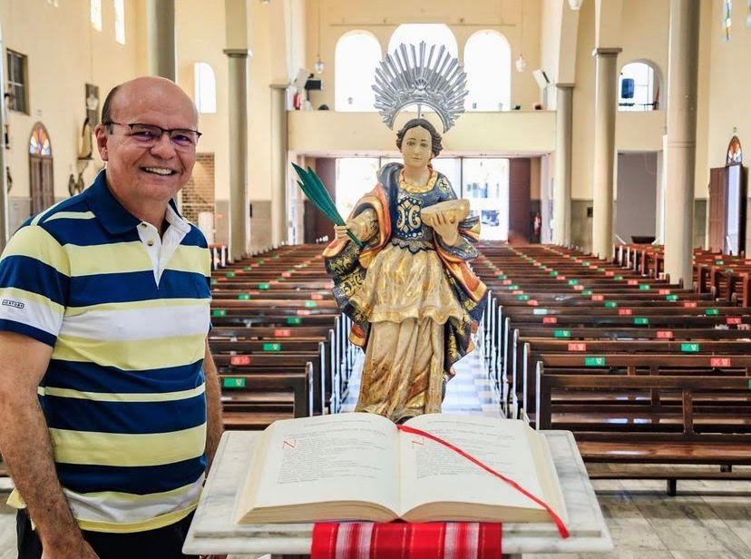 Padre Flávio Augusto deixará Paróquia de Santa Luzia após quase nove anos