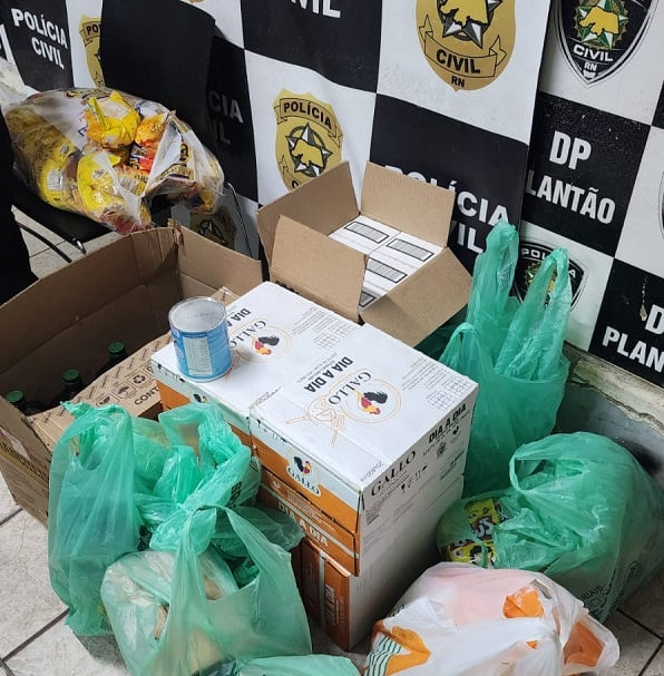 Suspeito de furtar R$ 7 mil em mercadorias de supermercado é preso em Mossoró