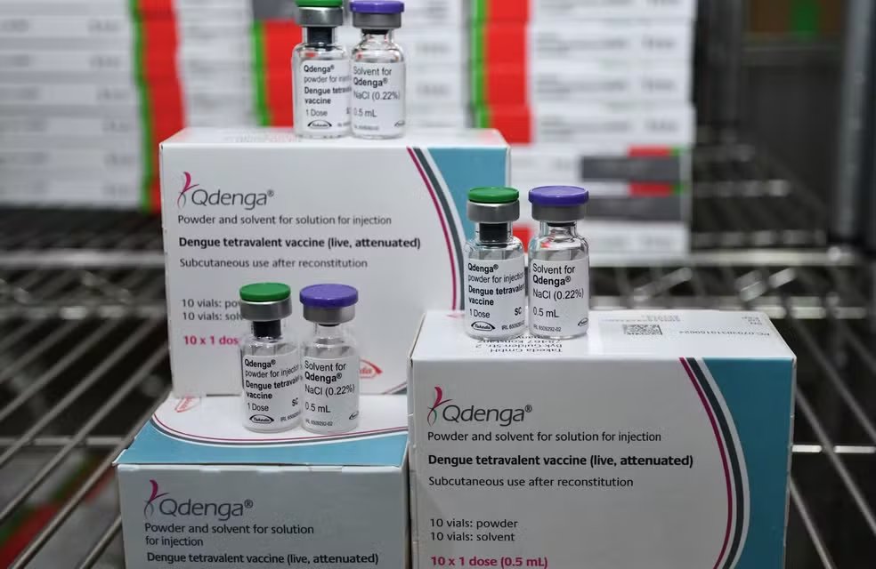 Mossoró recebe 10 mil doses da vacina contra a dengue nesta quarta-feira