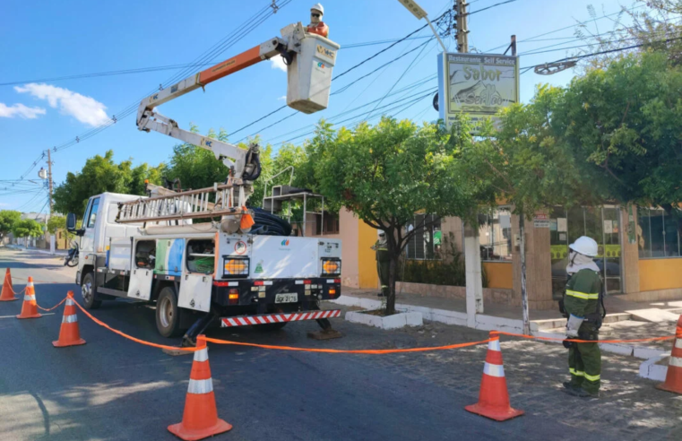 Mossoró tem 1,7 tonelada de cabos irregulares retirados em 2024