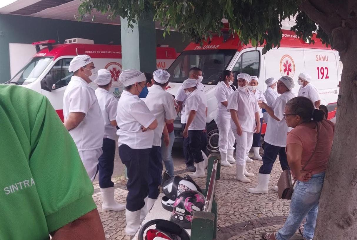 Terceirizados seguem com paralisação em hospitais de Mossoró