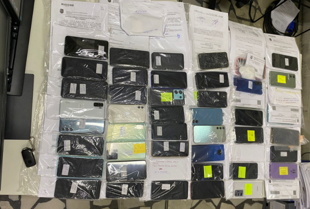 Celulares furtados no MCJ 2024 são recuperados pela polícia