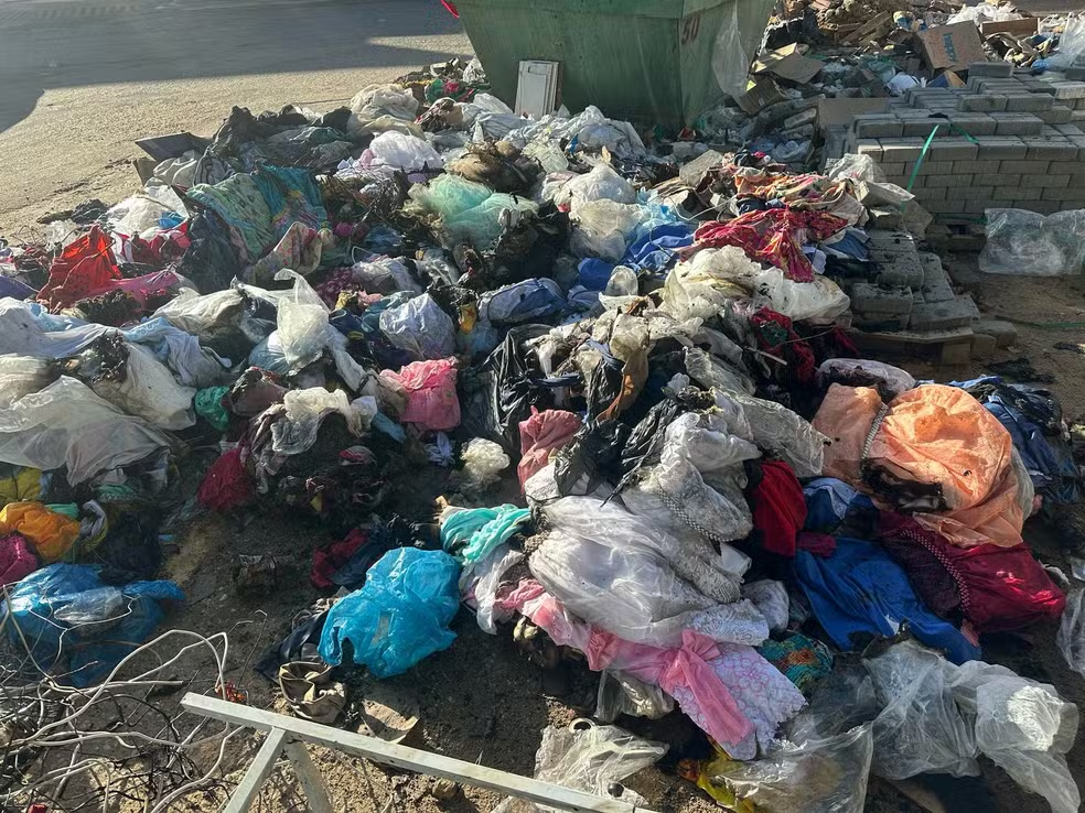 Incêndio atinge box do Mercado Central e destrói estoque de roupas infantis
