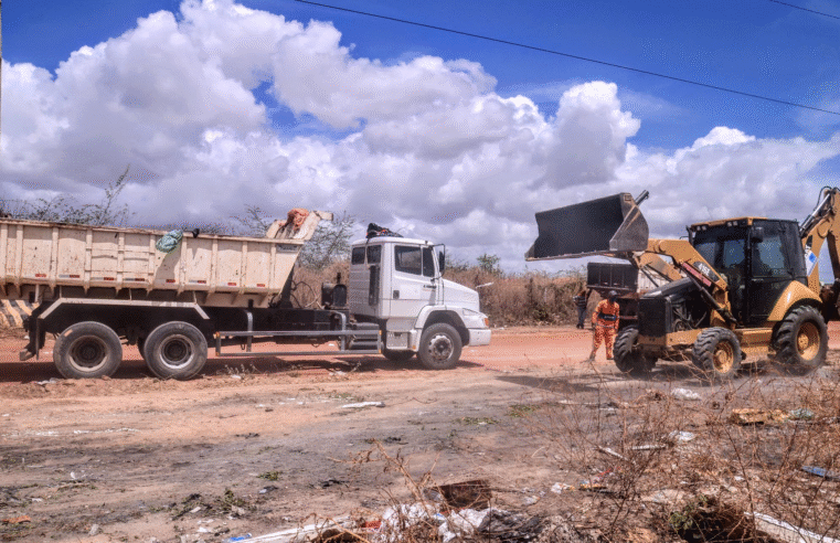 Mossoró pode usar GPS em caçambas para controlar descarte de lixo