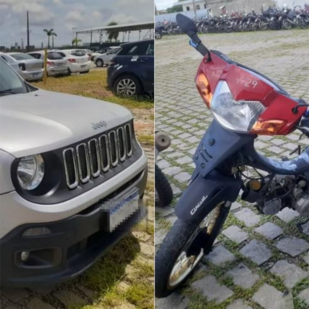 Leilão do Detran tem Jeep Renegade com lance inicial de R$ 20 mil