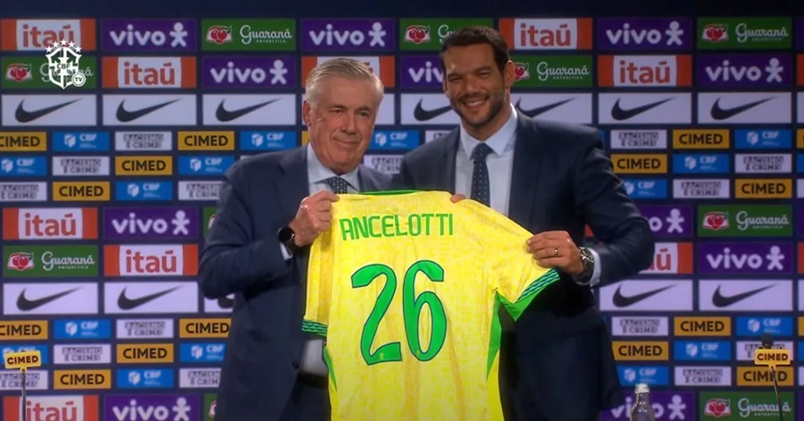 Com Casemiro e sem Neymar, Ancelotti faz primeira convocação na CBF
