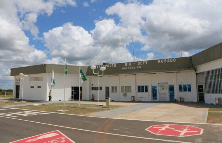 Nova etapa de obras no aeroporto de Mossoró terá R$ 50 milhões