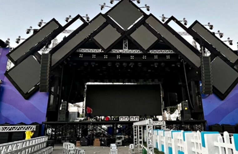 Estrutura do Mossoró Cidade Junina será usada no festival gospel Sal & Luz