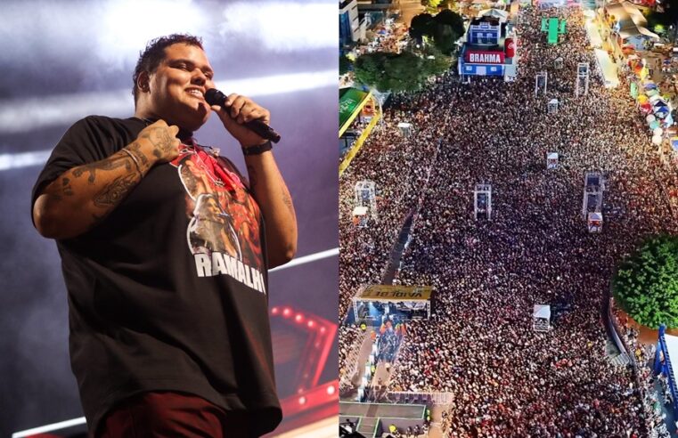 Menos é Mais comanda noite de pagode e arrasta multidão no Mossoró Cidade Junina