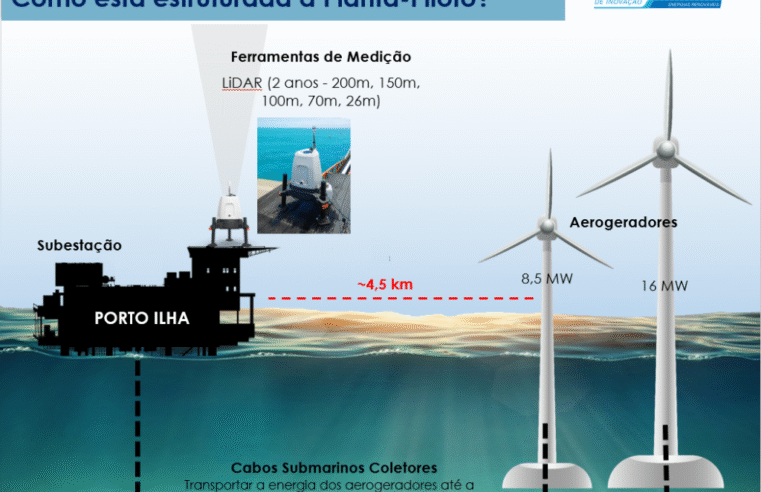 Projeto no mar do RN vai estudar efeitos da energia eólica offshore