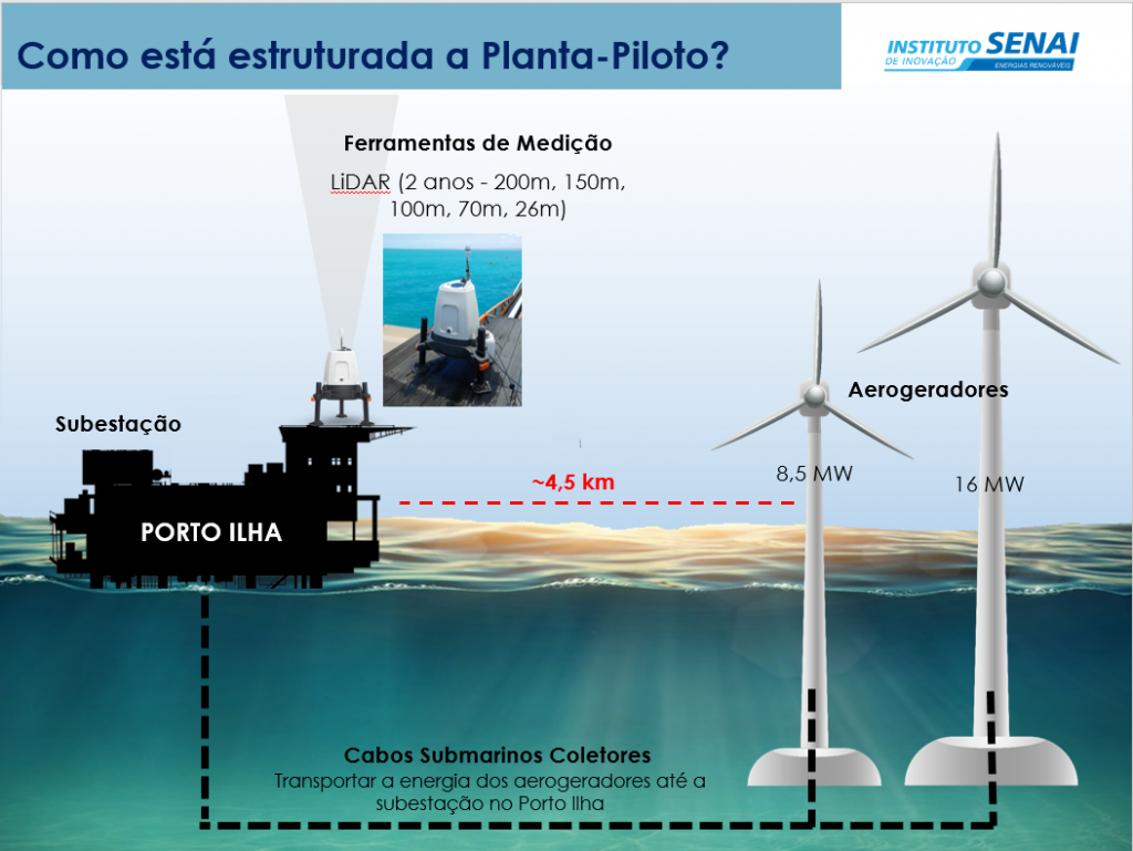 Projeto no mar do RN vai estudar efeitos da energia eólica offshore