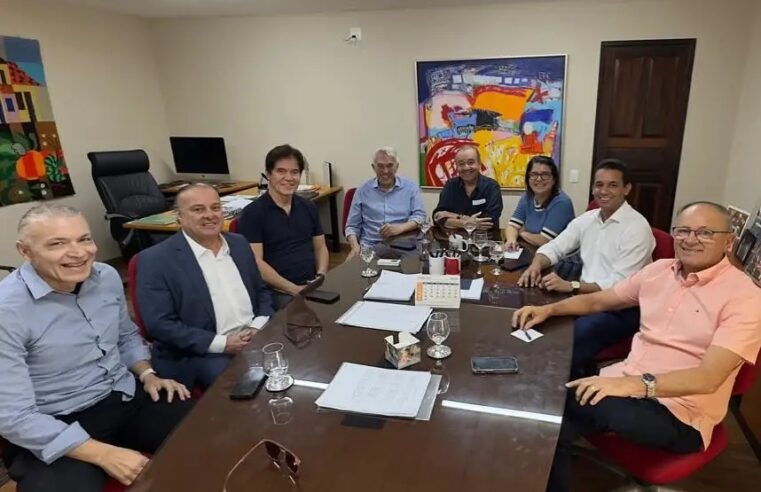 Allyson participa de reunião com Robinson, Agripino e Paulinho em Natal
