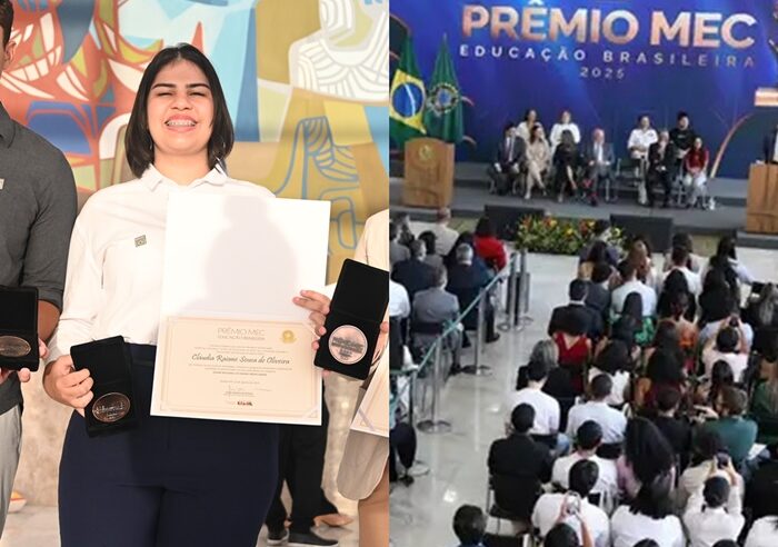Estudante de Mossoró é premiada em Brasília por alta nota na redação do Enem