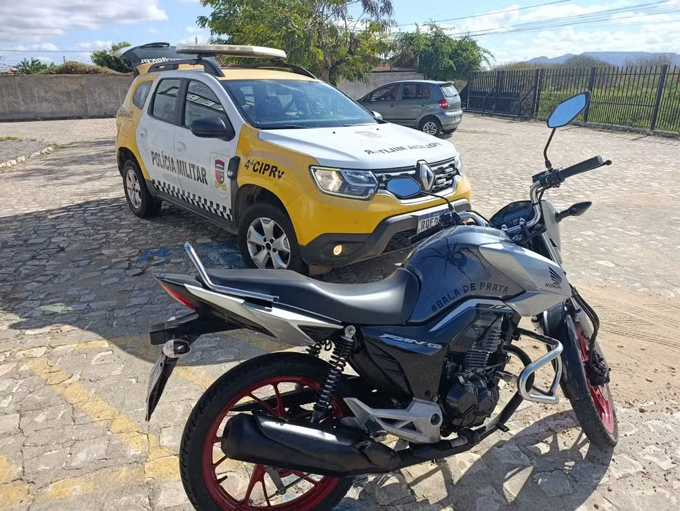 Moto com R$ 617 mil em multas é apreendida no interior do RN