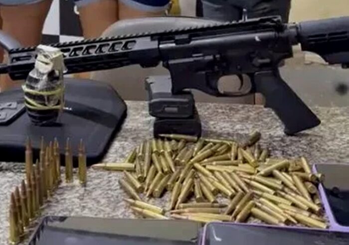 Polícia apreende fuzil e granada na zona rural de Mossoró