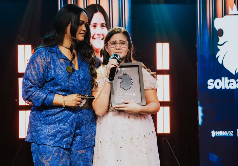 Potiguar de 11 anos conquista 2º lugar no Projeto Solta Voz
