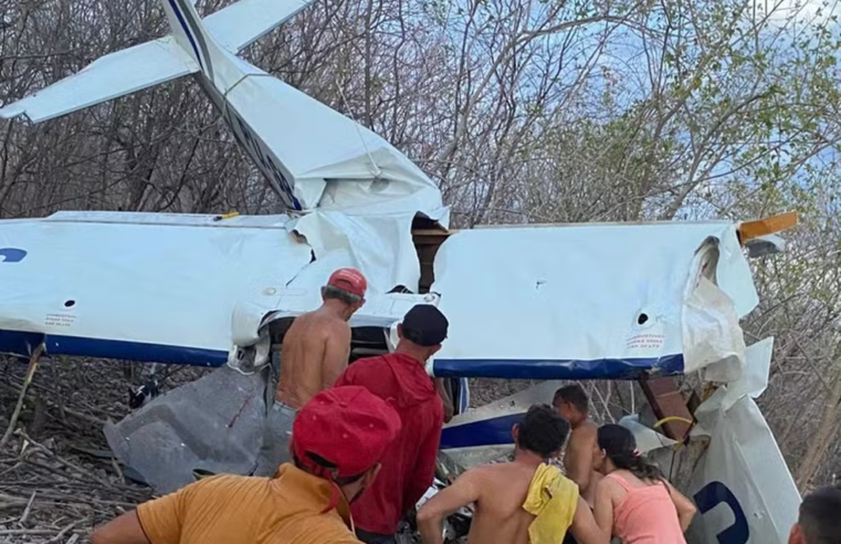 Piloto de avião que caiu no RN tinha vendido a aeronave, diz esposa