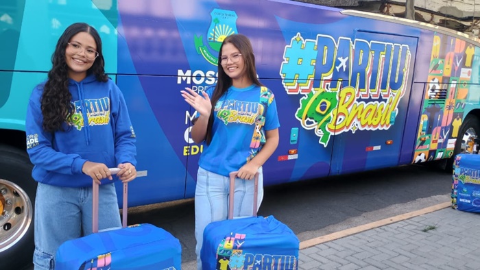 Alunos fazem primeira viagem do programa ‘Partiu Brasil’