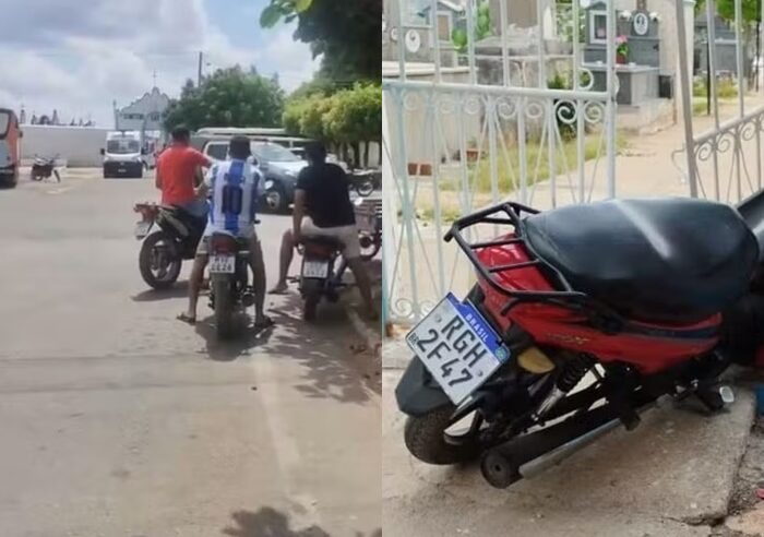 Homem morre após bater moto no portão de entrada de cemitério no RN