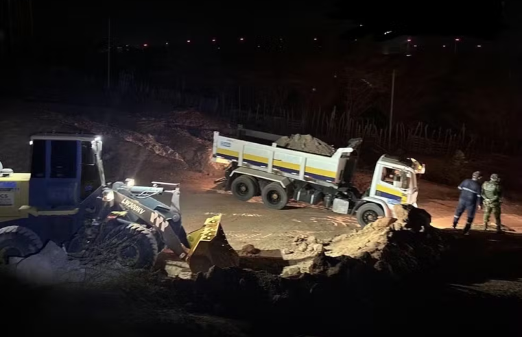 Polícia flagra extração ilegal de areia em área protegida no RN