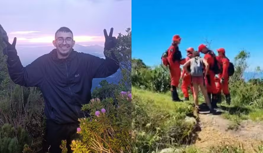 ‘Pensei que era o fim’, diz jovem que passou 5 dias perdido em trilha