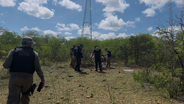 Corpo carbonizado é encontrado na zona rural de Mossoró