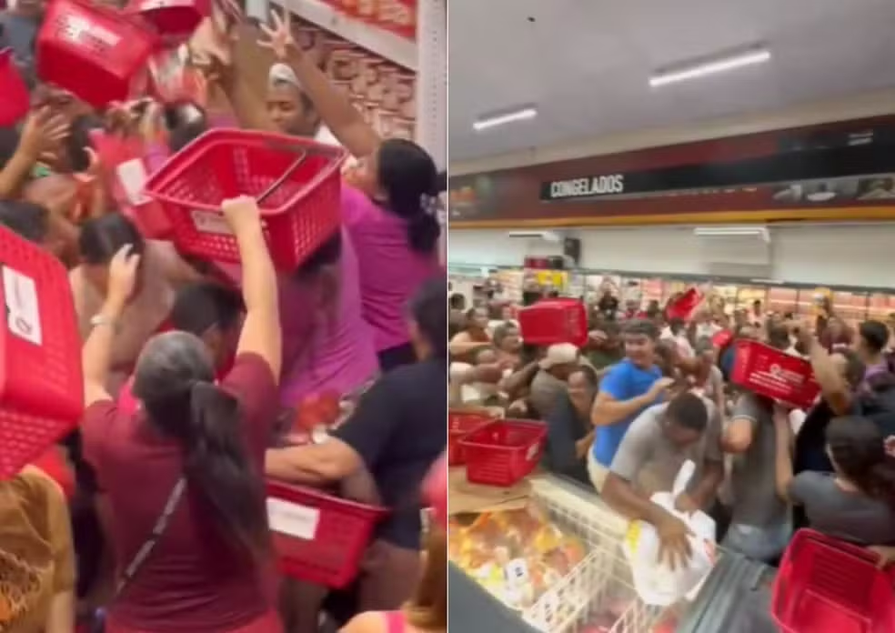 Miojo por R$ 0,01 e frango a R$ 2,98 provocam correria no interior do RN