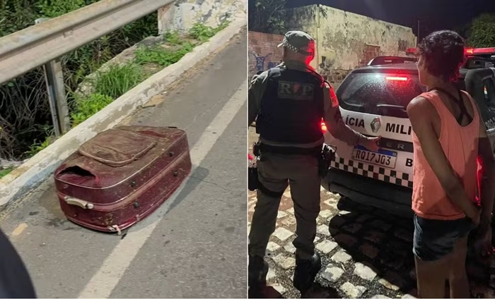 Mulher é morta e corpo é deixado em mala na Leste-Oeste
