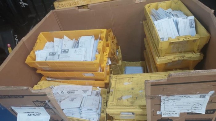 Prefeitura começa a enviar carnês do IPTU pelos Correios