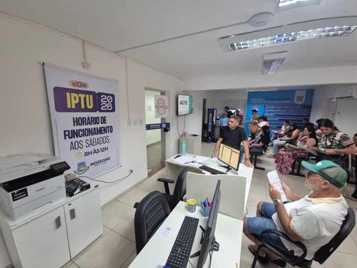 Prefeitura já arrecadou R$ 54 milhões com IPTU em 2026