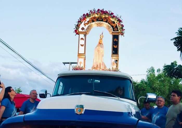 Procissão encerra Festa de Nossa Senhora de Fátima nesta quarta (13) em Mossoró