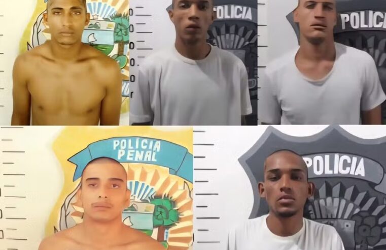 Cinco presos fogem da Penitenciária de Alcaçuz, no RN